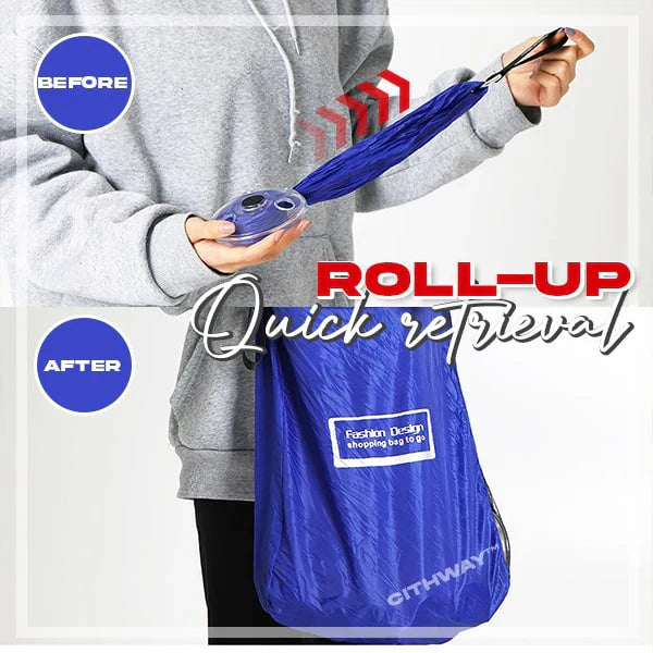 Multipurpose Portable Roll-up Disc Shopping Bag