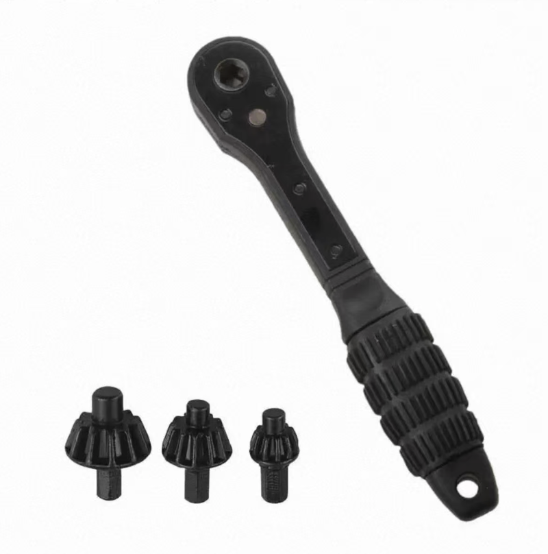 2 in 1 Drill Chuck Ratchet Spanner 🎁With 3 Replacement Heads
