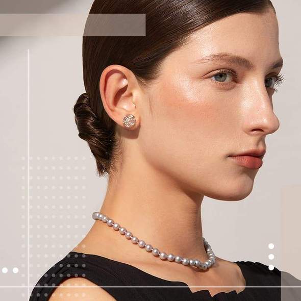 Magnetic Round Earrings Non-piercing Ear Clip
