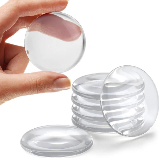 Clear Self-Adhesive Door Stopper Wall Protector