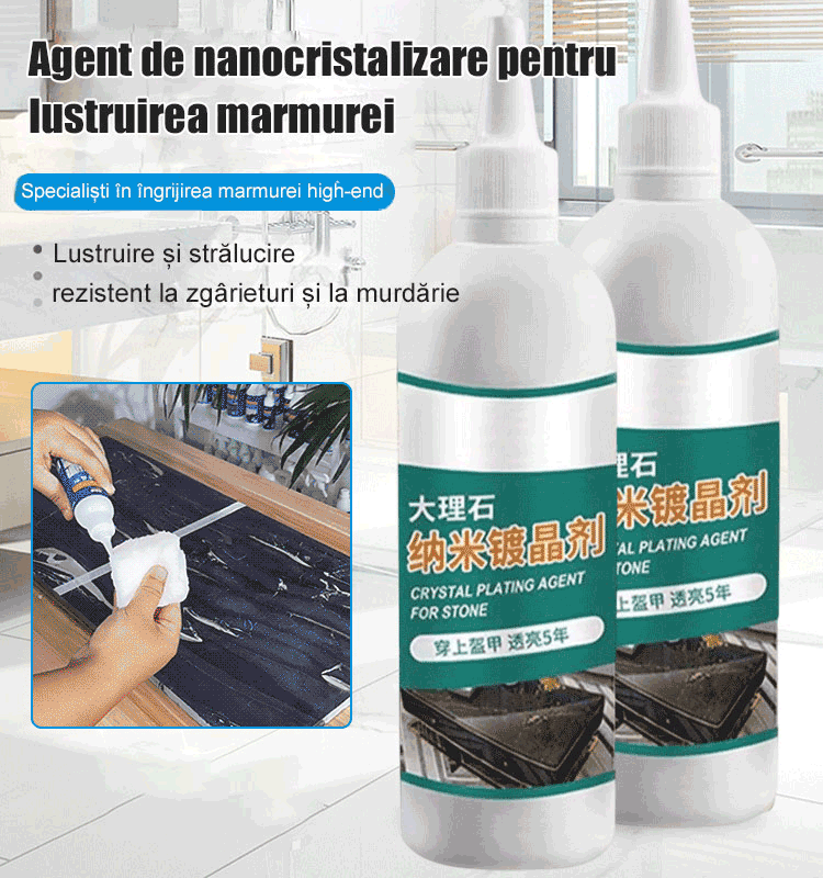 Marble nano-plating agent