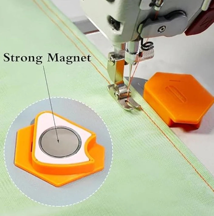 Magnetic Seam Guide for Sewing Machine