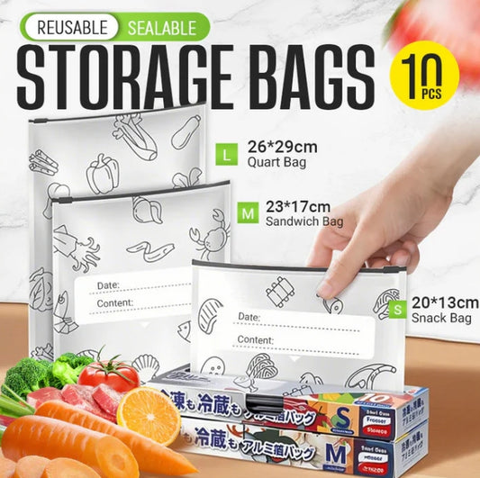 Reusable Aluminum Foil Sealable Storage Bags