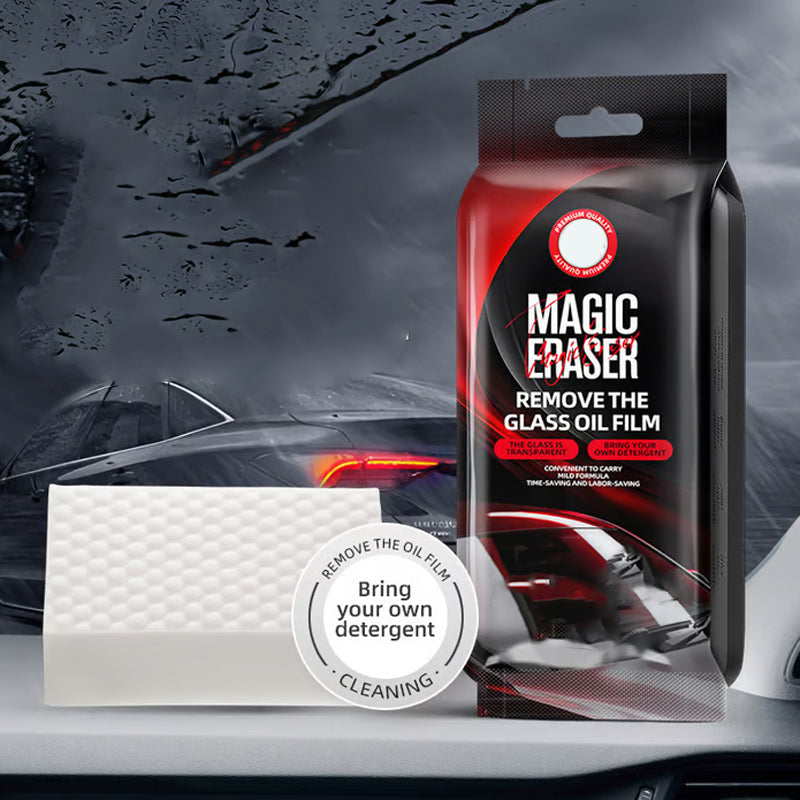🥳2026 HOT SALE⚡50K+ SOLD!🔥🔥Car Glass Film Magic Cleaning Sponge