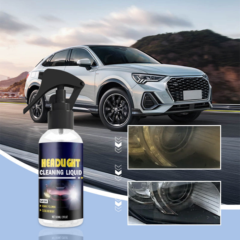 🔥Hot sale✨Car headlight cleaning and restoration liquid