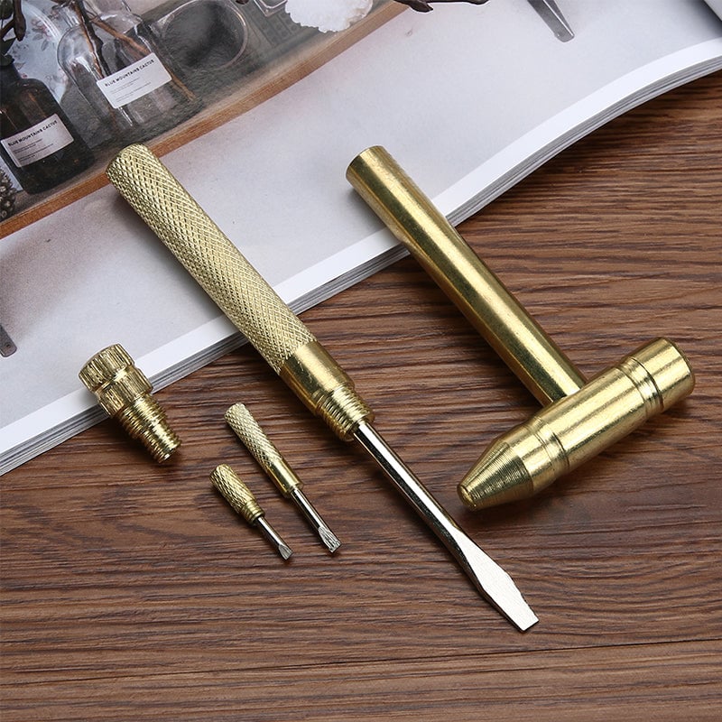 ⚡ 6 in 1 Mini Hammer and Screwdriver Hand Tools Set