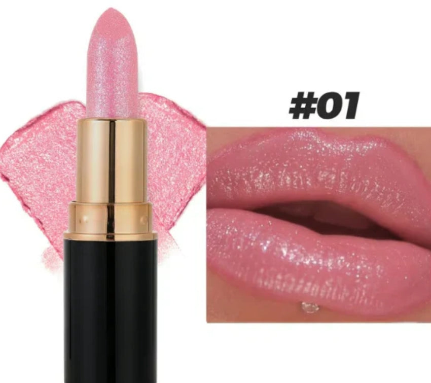 Diamond Lip Gloss Glitter Lipstick Waterproof