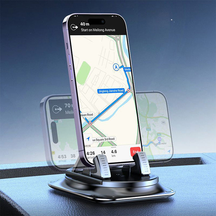 📱LAST DAY🔥360° Car Phone Holder 🏆 – Rock-Solid Suction, Fits All Phones 🔄