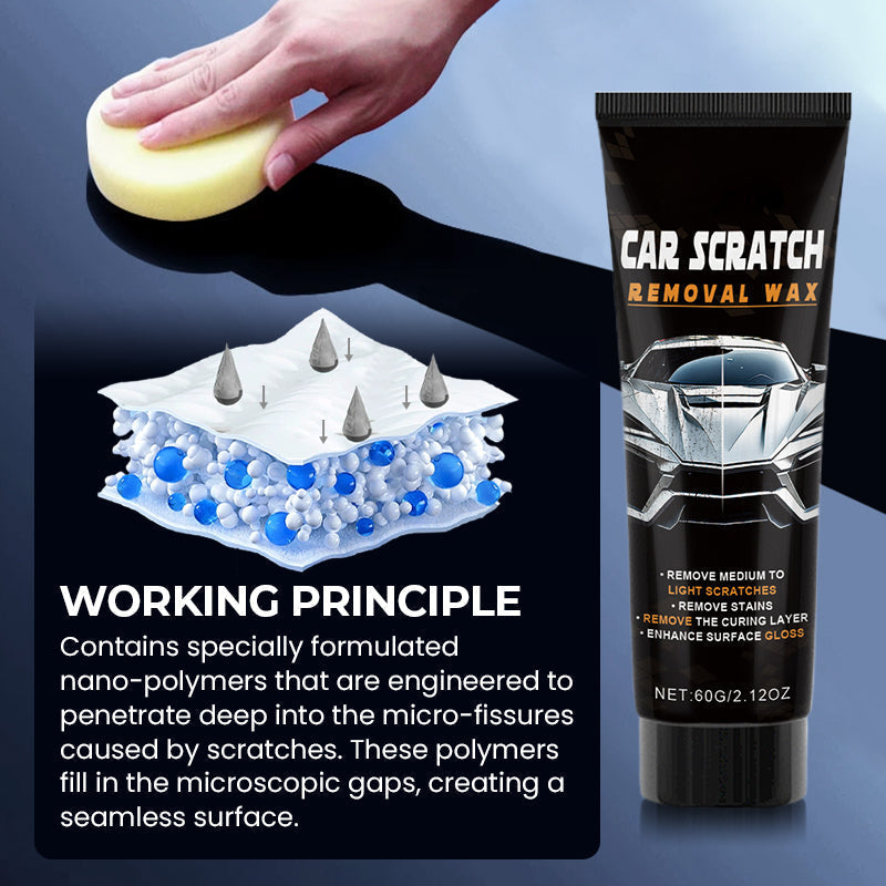 🔧 2026 2-in-1 Scratch Wax – Repair & Coat in One Step – Hides Scratches, Shields Paint for Months & Easy Application ✨
