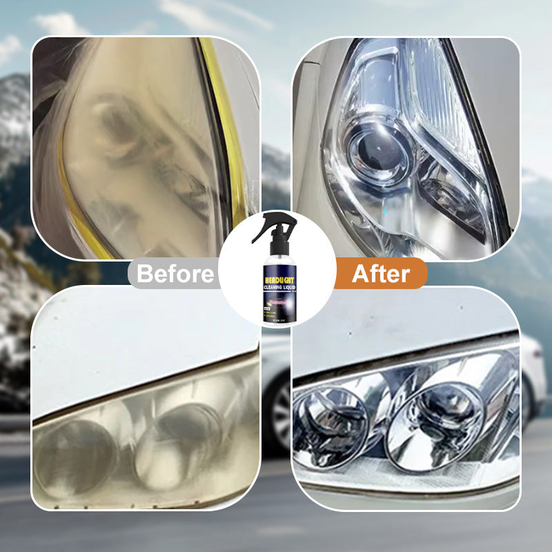🔥Hot sale✨Car headlight cleaning and restoration liquid