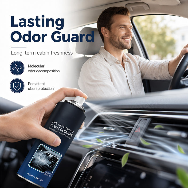 Car Air Conditioner Foam Cleaner Deep Vent Odor Eliminator