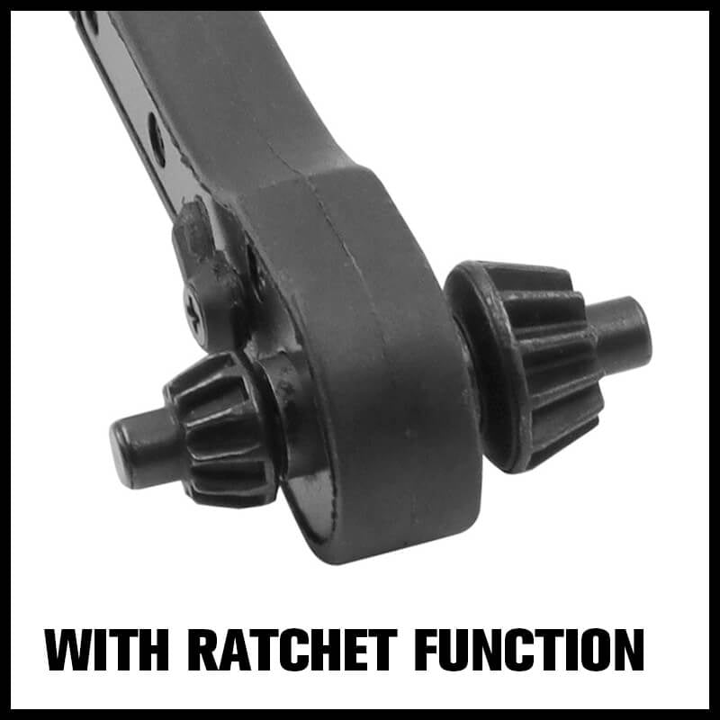 2 in 1 Drill Chuck Ratchet Spanner 🎁With 3 Replacement Heads