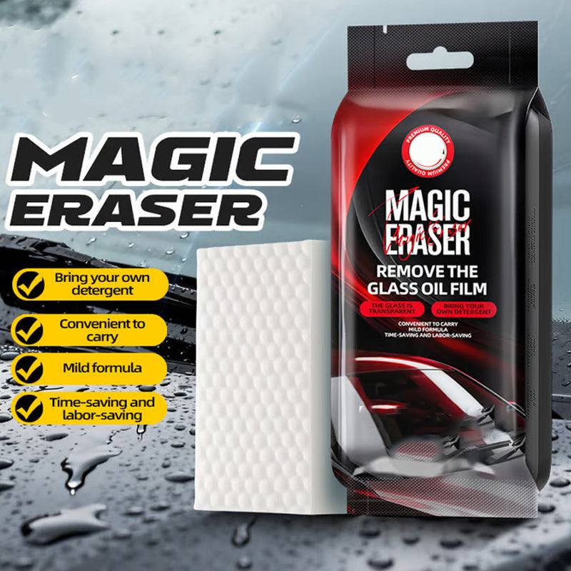 🥳2026 HOT SALE⚡50K+ SOLD!🔥🔥Car Glass Film Magic Cleaning Sponge