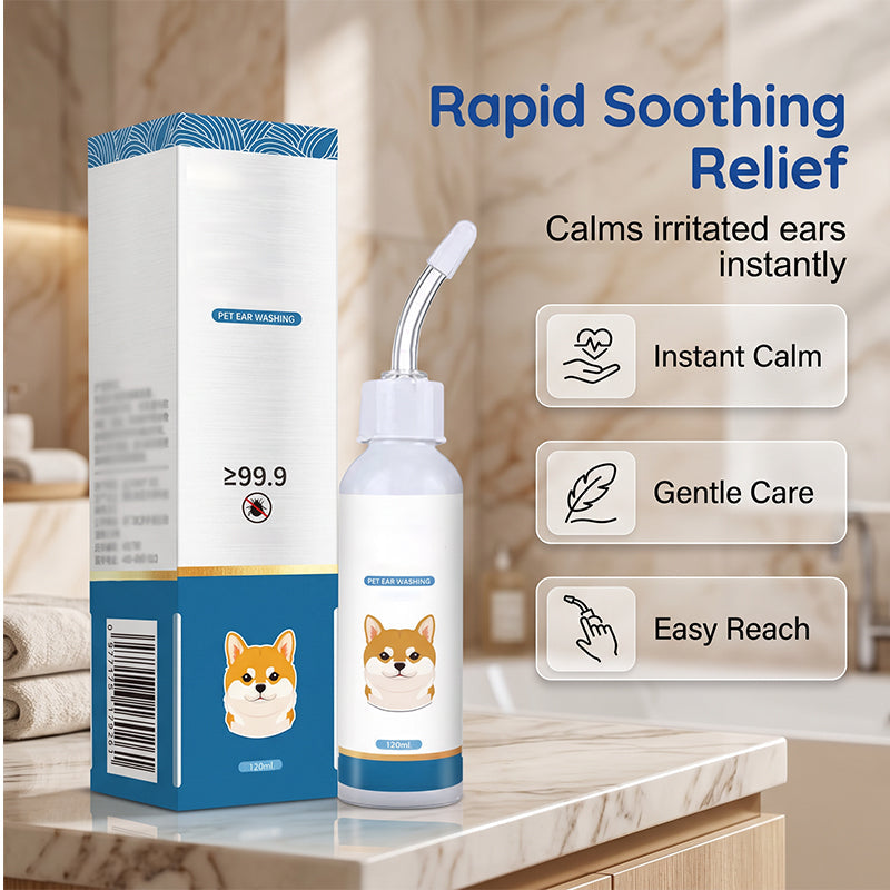 🐶🐱 Ear Cleaner | Relieves Itching in Dogs & Cats 👂