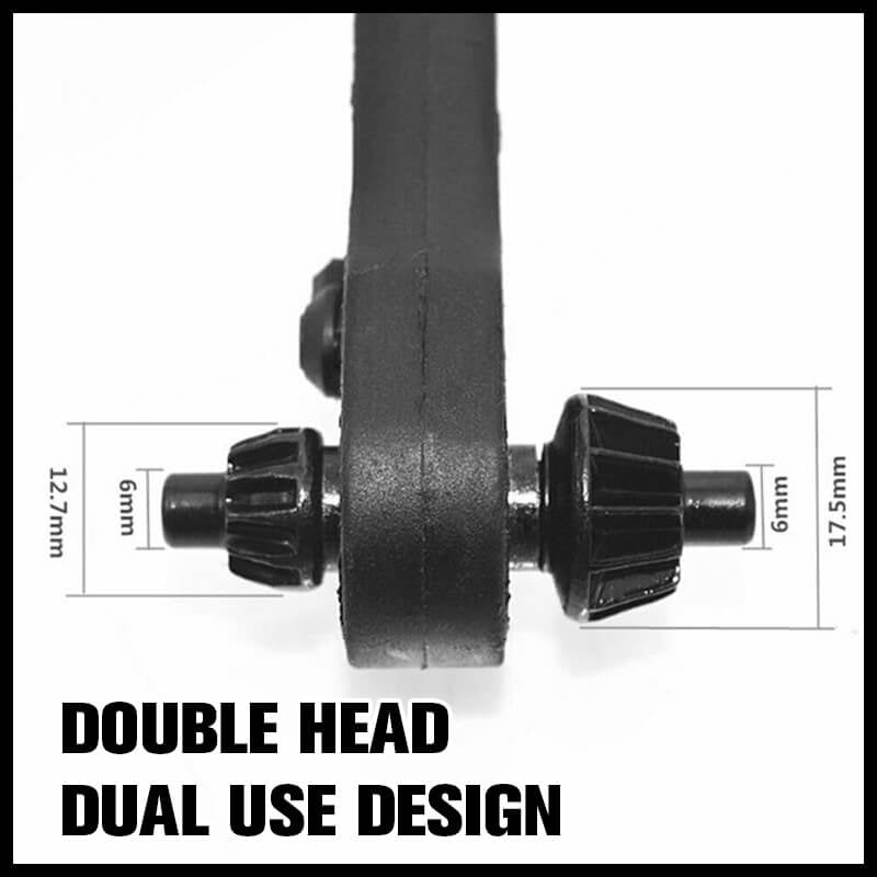 2 in 1 Drill Chuck Ratchet Spanner 🎁With 3 Replacement Heads