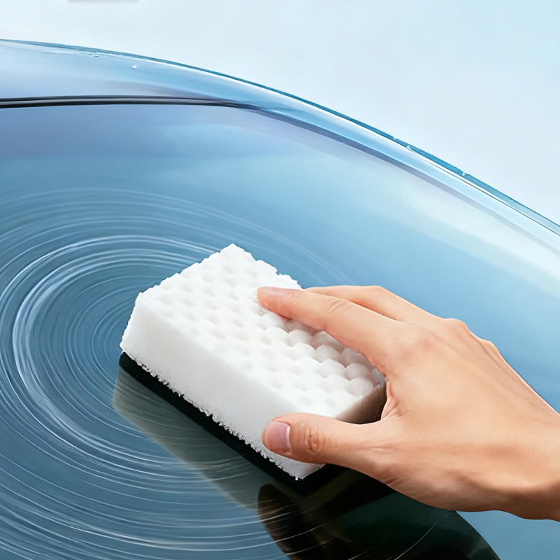 🥳2026 HOT SALE⚡50K+ SOLD!🔥🔥Car Glass Film Magic Cleaning Sponge