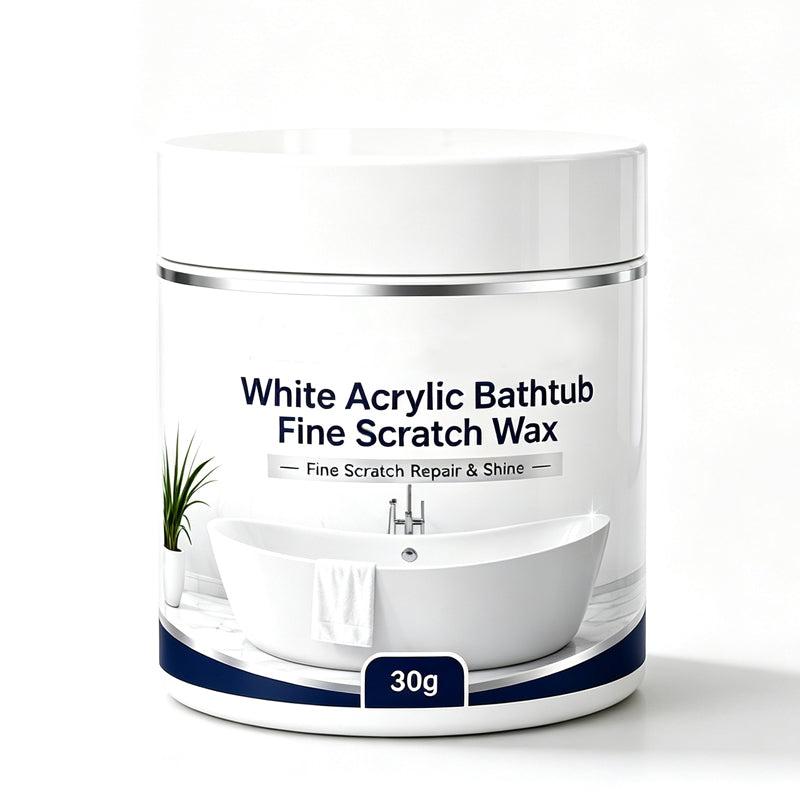 White Acrylic Bathtub Fine Scratch Repair Wax