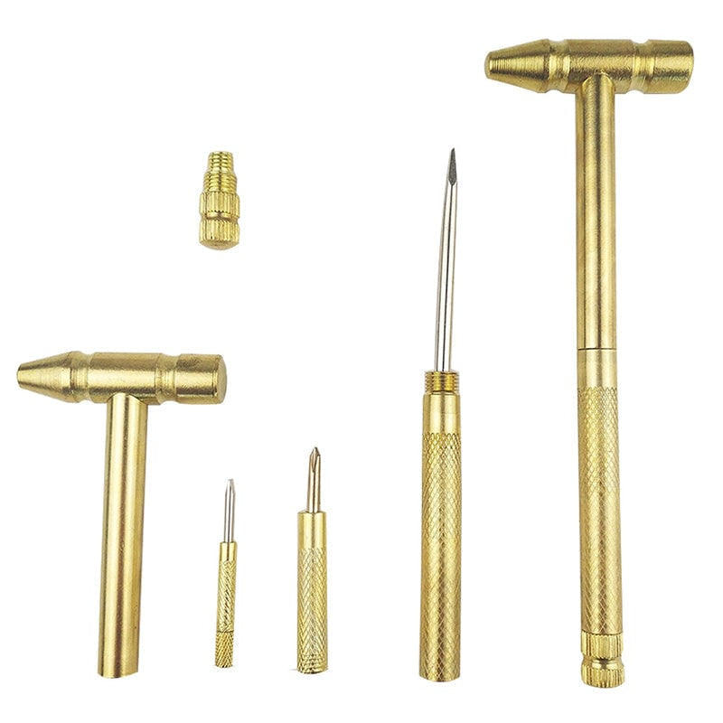 ⚡ 6 in 1 Mini Hammer and Screwdriver Hand Tools Set
