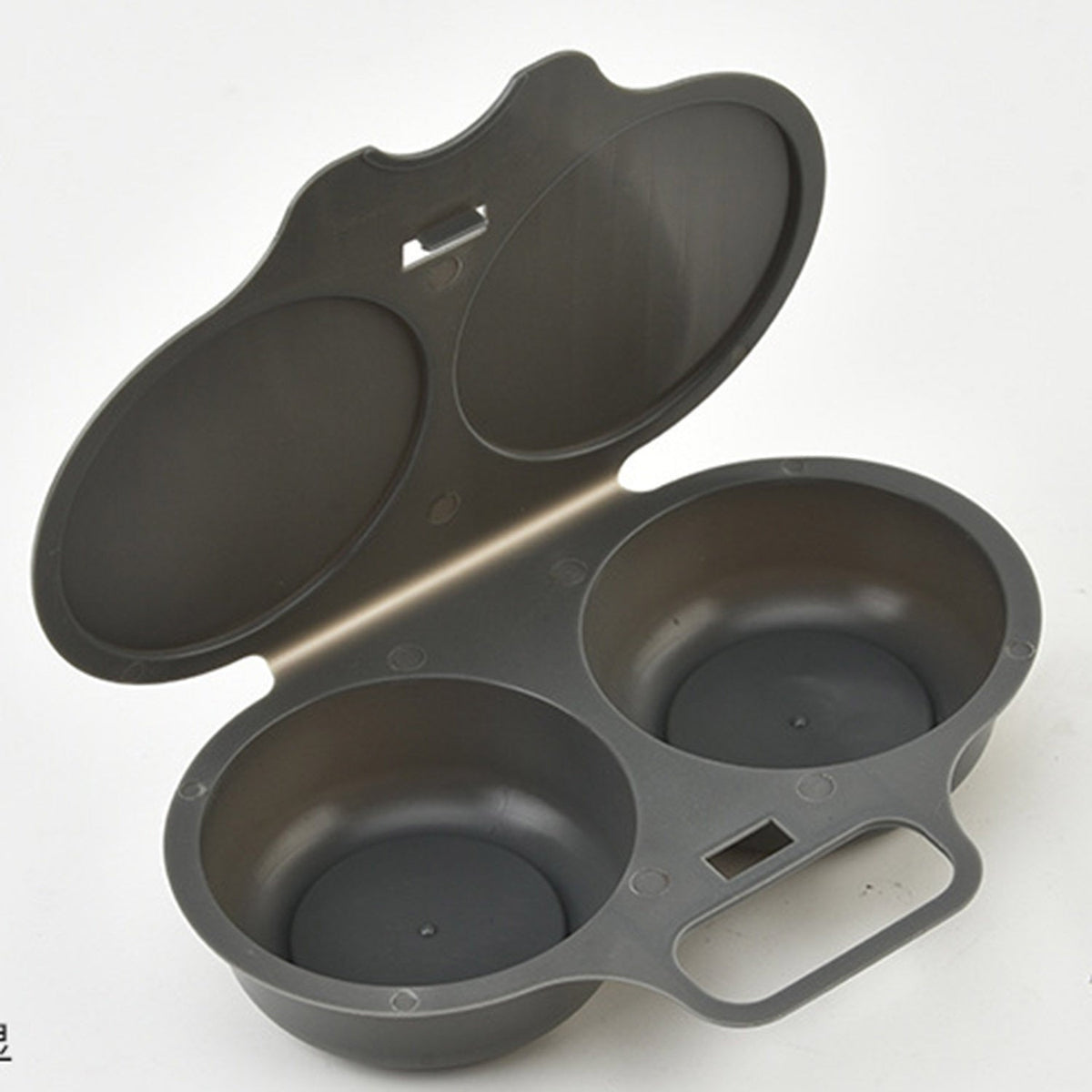 Microwave Egg Poacher Dual‑cavity, non‑stick & easy clean. Healthier than frying – stock up & save! 🏠✅