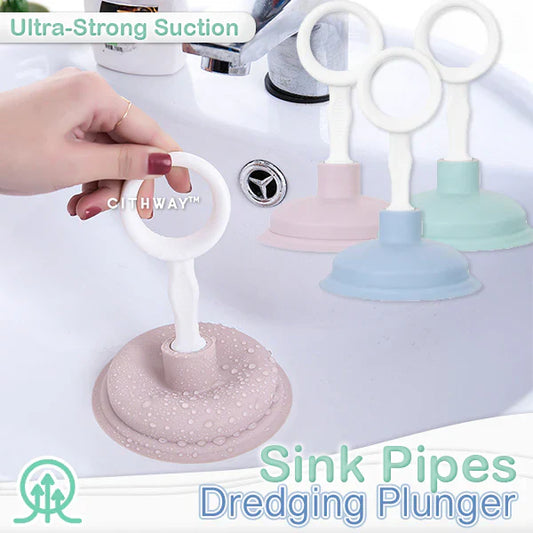 Multipurpose Sink Pipes Dredging Plunger