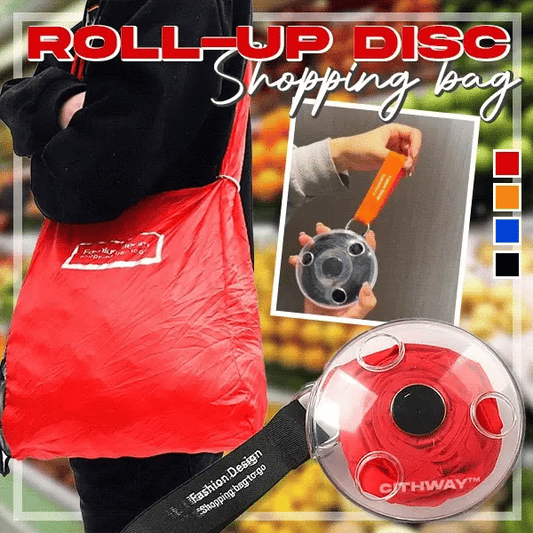 Multipurpose Portable Roll-up Disc Shopping Bag