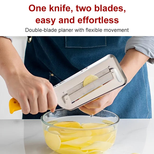 Multifunctional Stainless Steel Double Edge Chopper