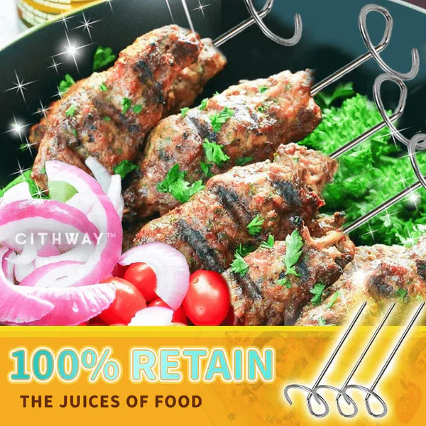 Air Fryer Stand-Up Skewers