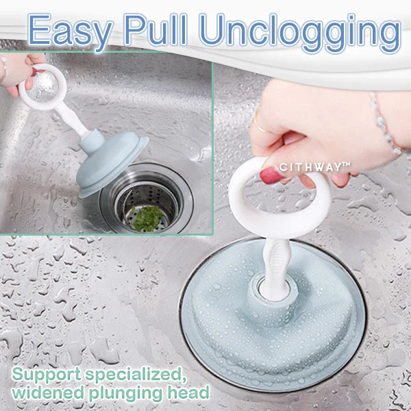 Multipurpose Sink Pipes Dredging Plunger