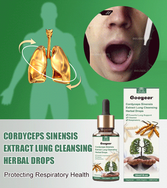 Cordyceps and Astragalus Lung Clearing Drops