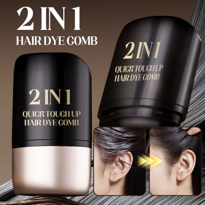 2 in 1 Quick Touch up Hair Dye Comb