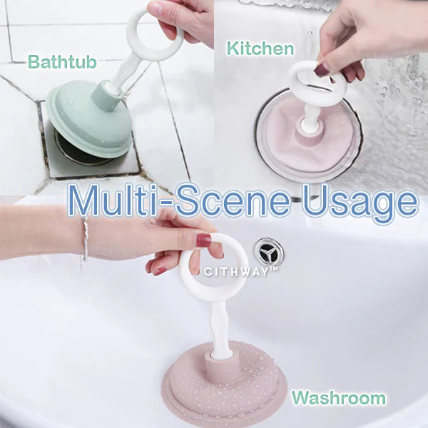 Multipurpose Sink Pipes Dredging Plunger
