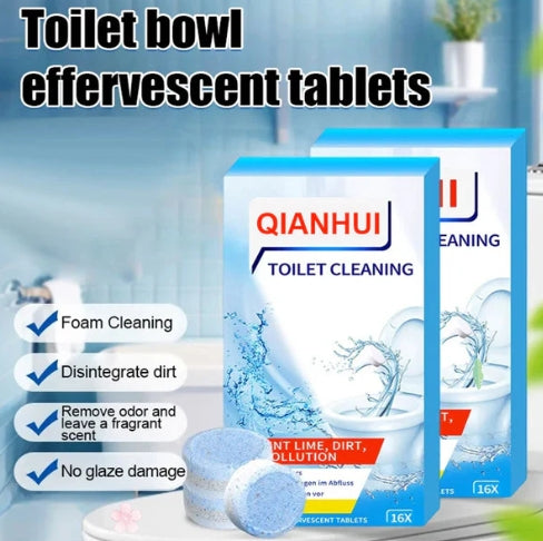 Lemon Scent Toilet Bowl Cleaner Tablets