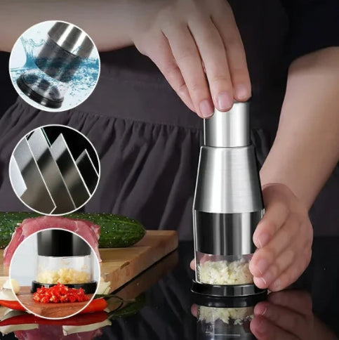 Pressed Garlic Chopper