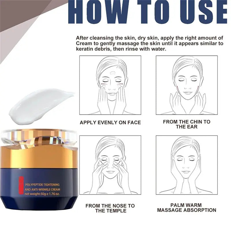 Polypeptide Tightening and Anti-Wrinkle Cream