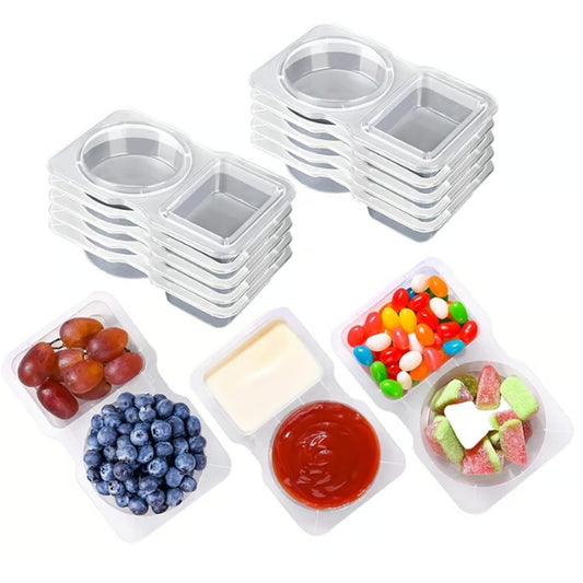 10Pcs Reusable Snack Container