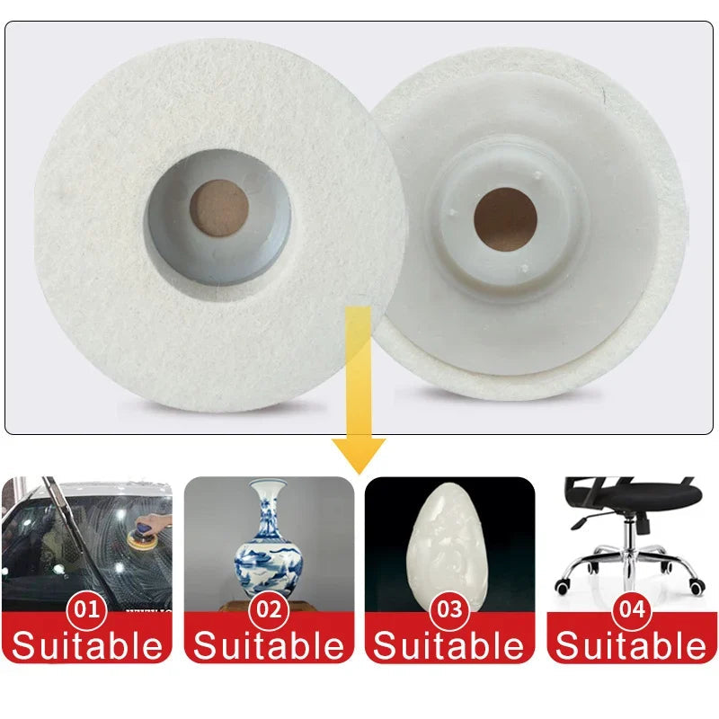 Wool Felt Polishing Wheel Disc