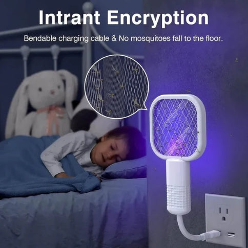 2025 New USB Mini Electric Fly Swatter