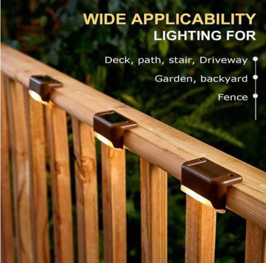 IP44 Waterproof Outdoor Solar Deck Lights