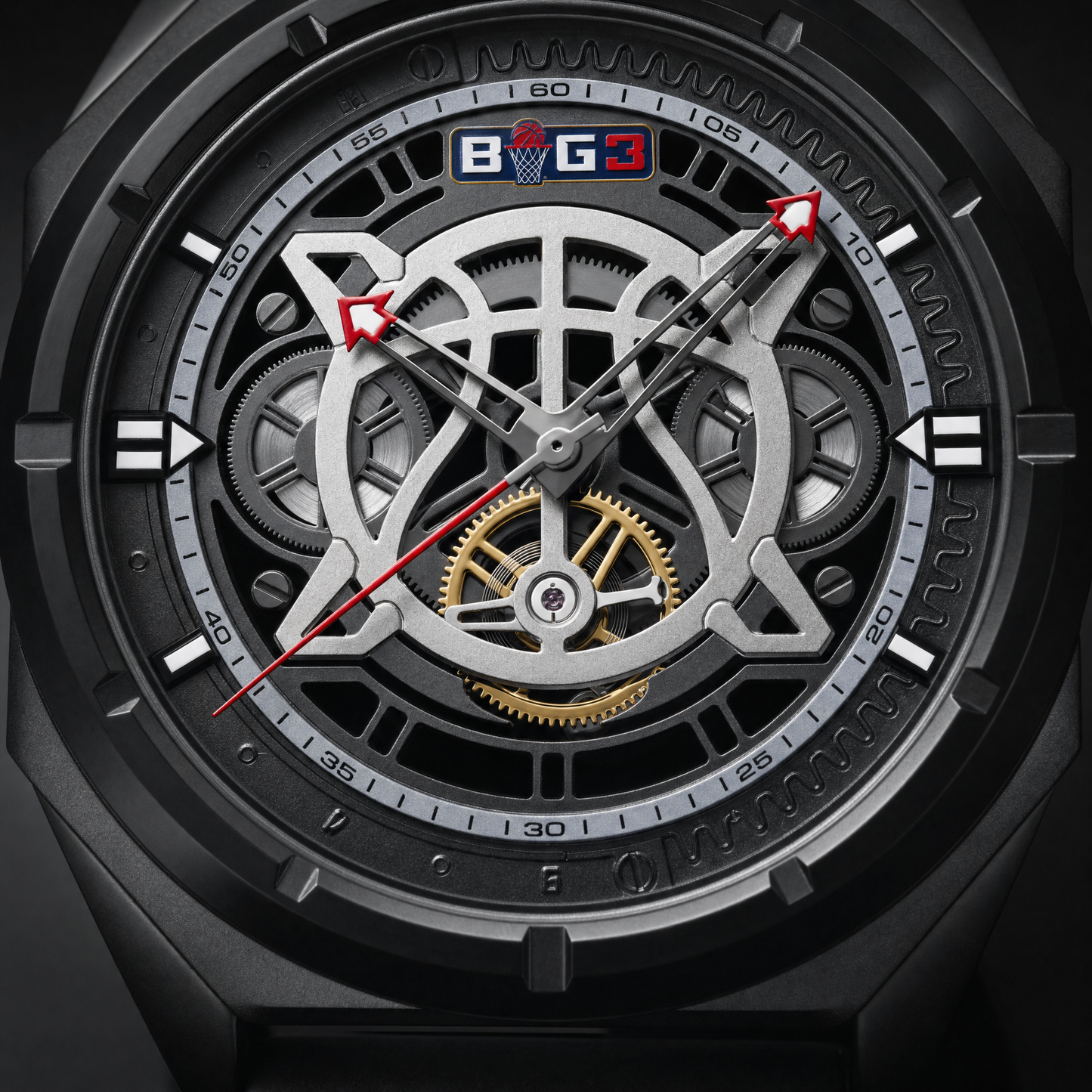 BIG3 Pro Automatic Skeleton Watch - Urban Trend Mechanical Timepiece