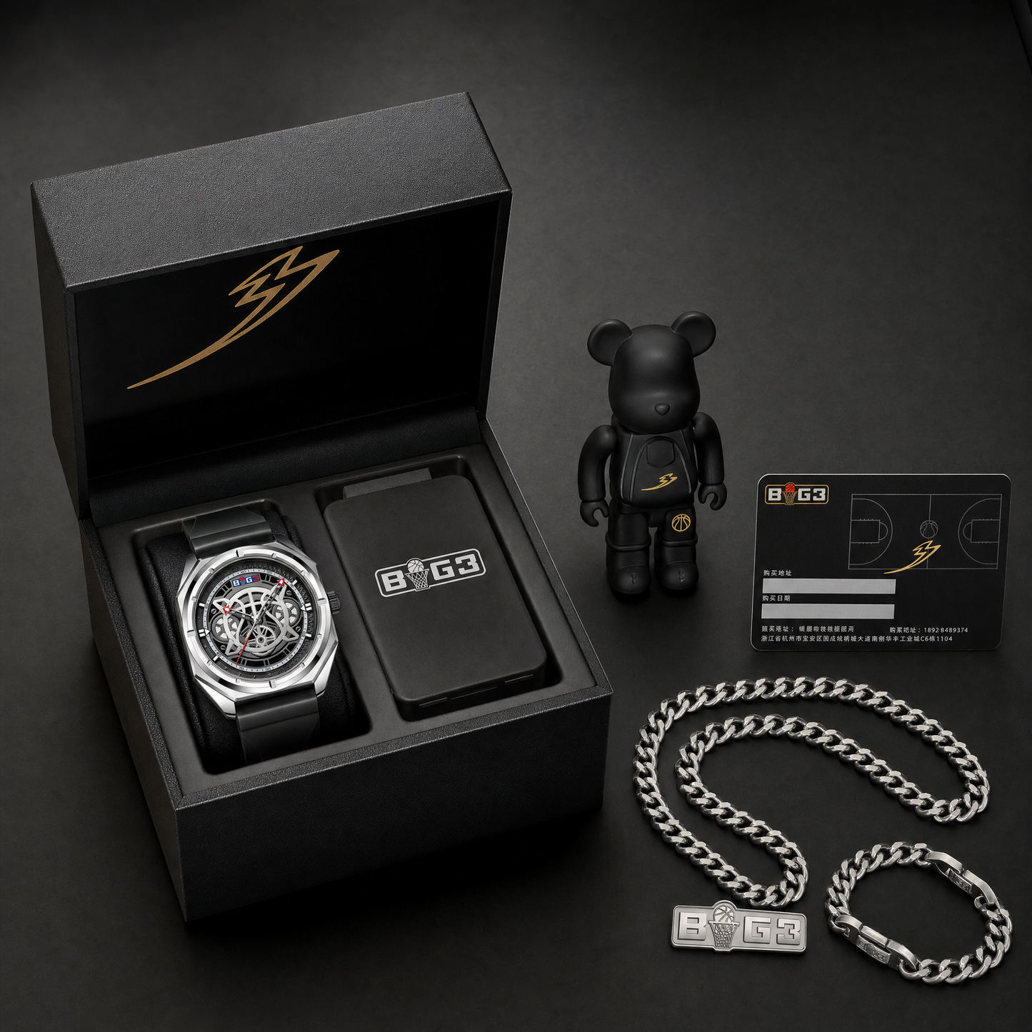 BIG3 Pro Automatic Skeleton Watch - Urban Trend Mechanical Timepiece