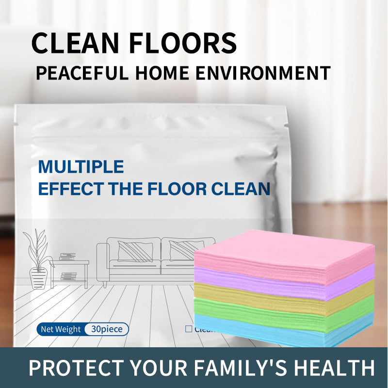 30Pcs Multi-Effect Floor Cleaning Sheets