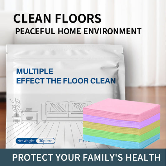 30Pcs Multi-Effect Floor Cleaning Sheets