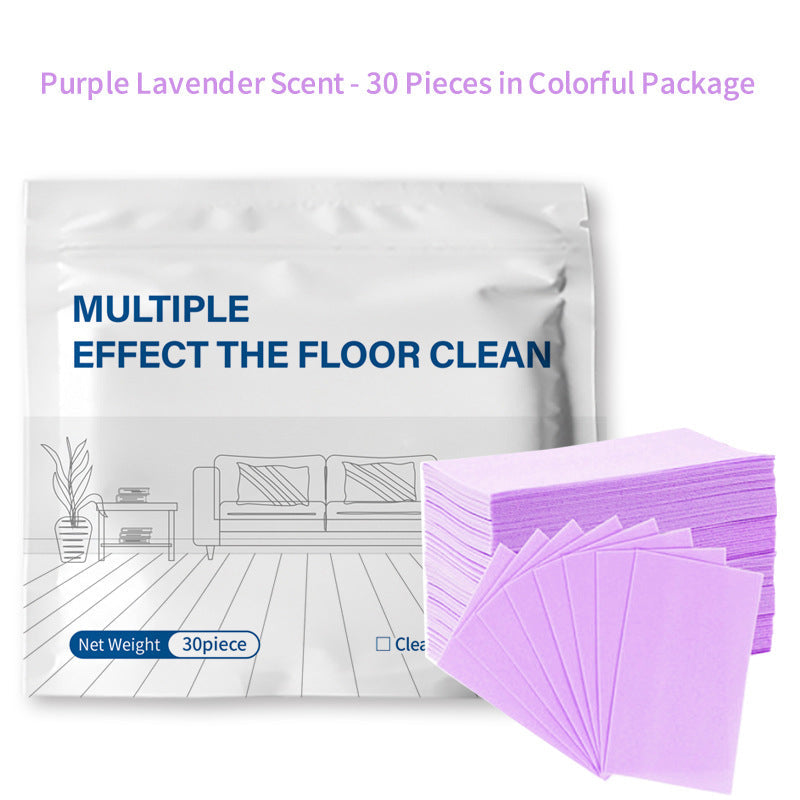30Pcs Multi-Effect Floor Cleaning Sheets