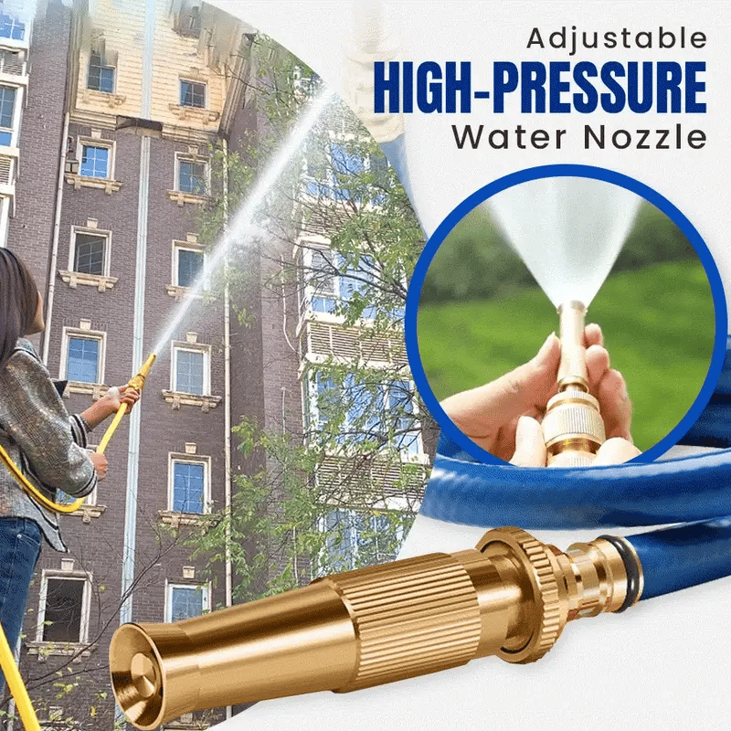 Copper Water Pipe Adapter & Nozzle for High Pressure Water Hose