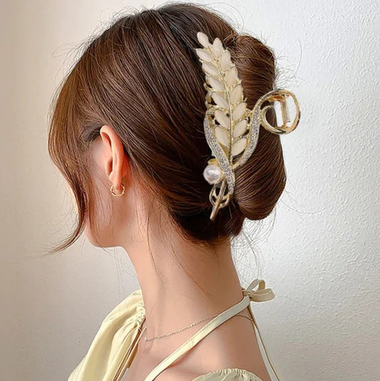 Golden Wheat Elegant Alloy Hair Grip