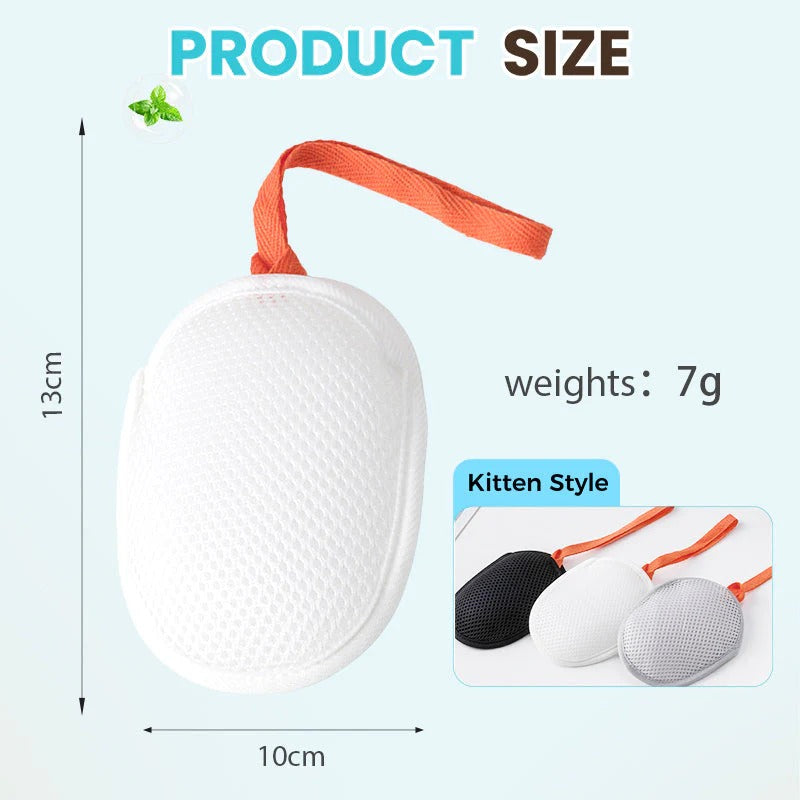 Exfoliating Bath Soap Pouch