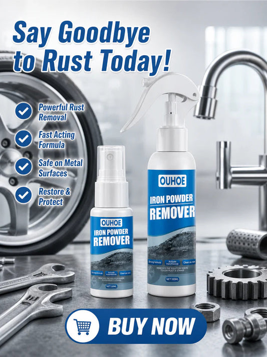 Instant Rust Dissolver Spray for Car, Tools, and Household Metal