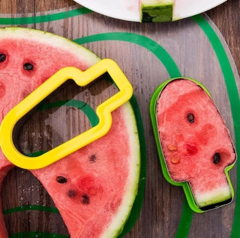 Honeydew melon popsicle mold
