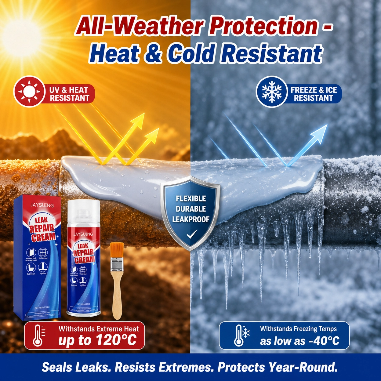 Leak Repair Waterproof Sealing Spray