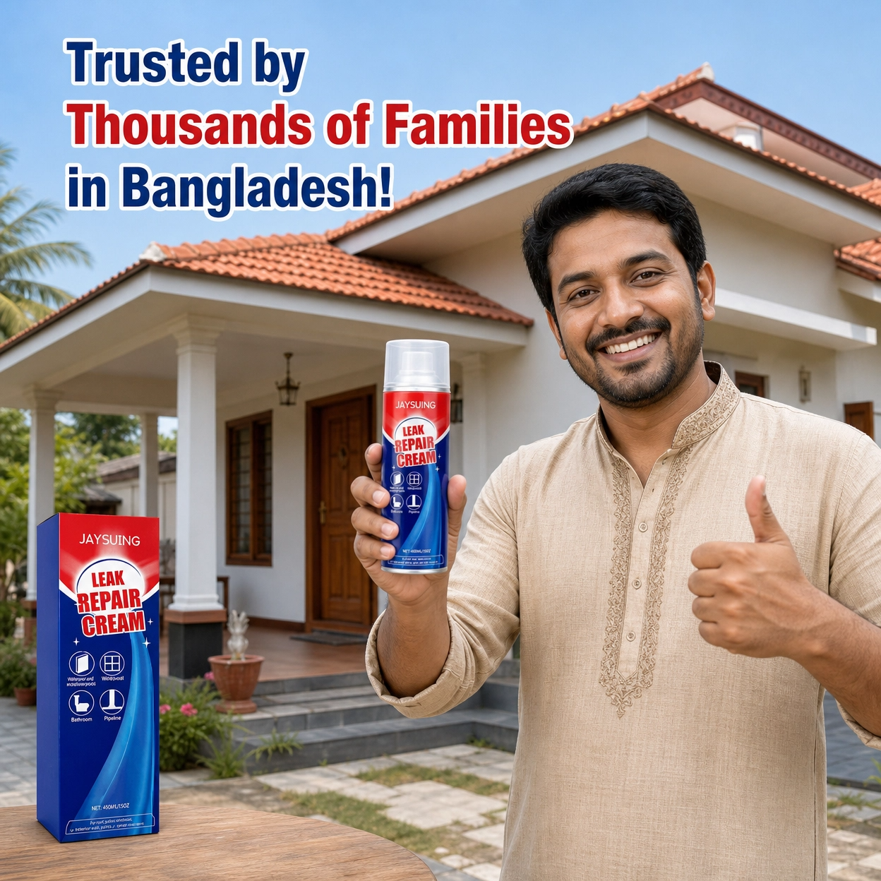 Leak Repair Waterproof Sealing Spray